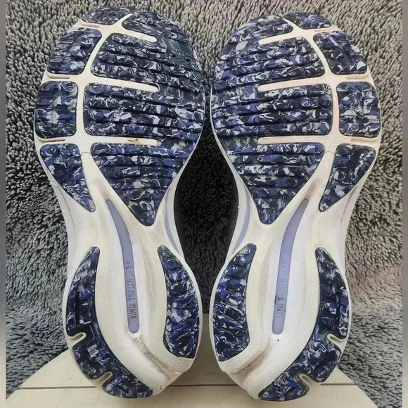Mizuno Wave Rider 25 Running Shoes Sneakers Womens Size 9 Gray Purple - Picture 8 of 9